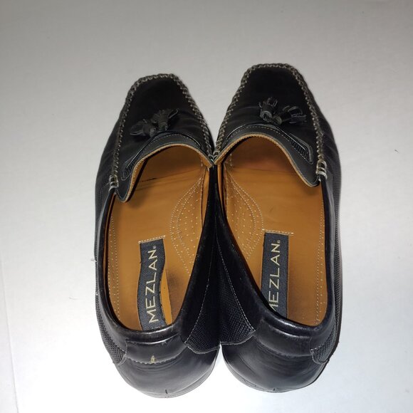 Mezlan Selvin Tassel Loafers Size 8.5 Black main image 4